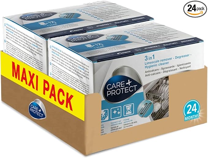 CARE+PROTECT 3 in 1 Washing Machine - Dishwasher Cleaner