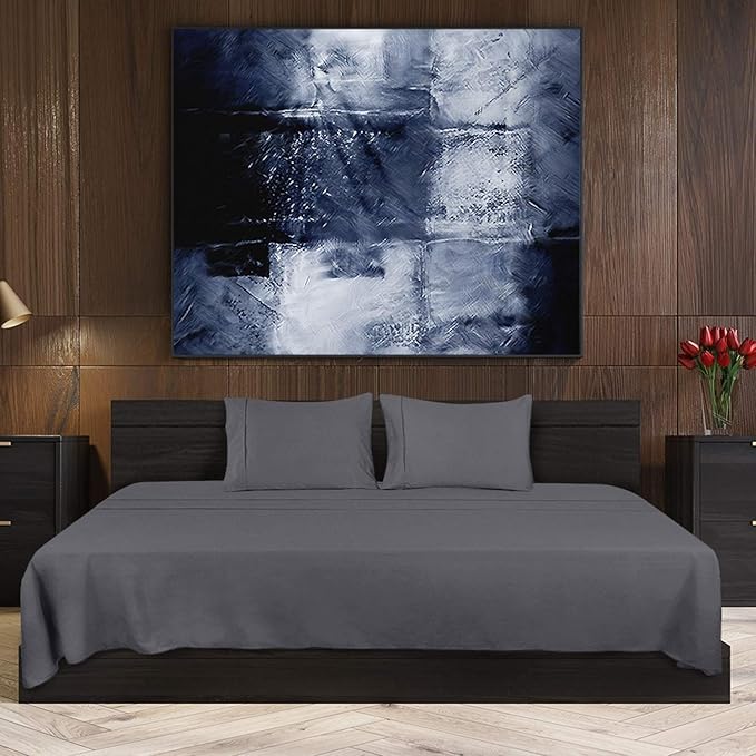 Utopia Bedding 4 Piece Bed Sheet Set Double