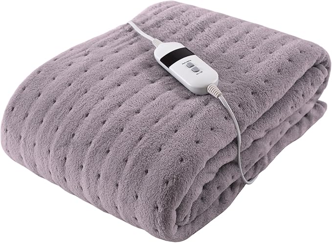 Silentnight Comfort Control Heated Throw Blanket 
