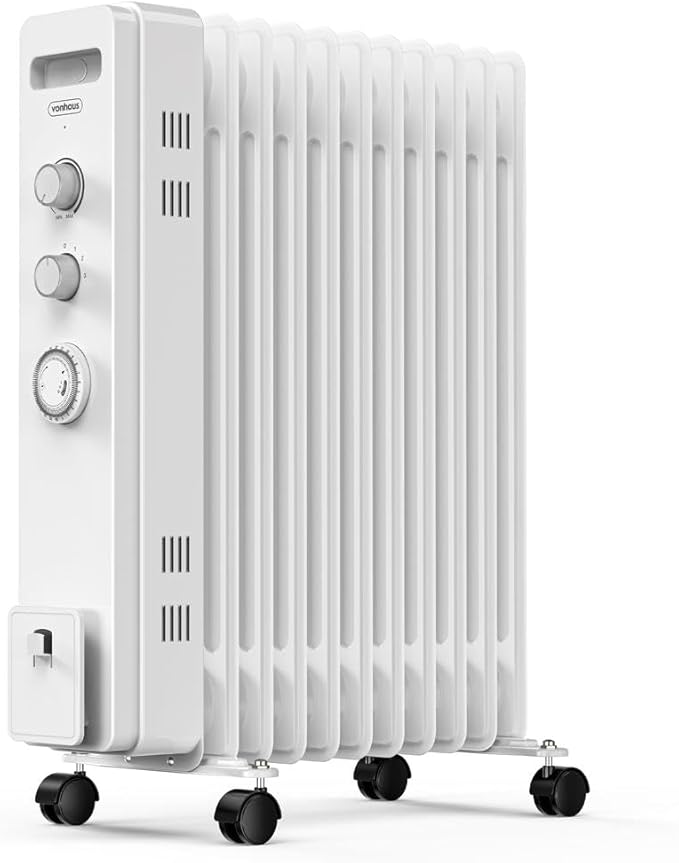 VonHaus Oil Filled Radiator 11 Fin