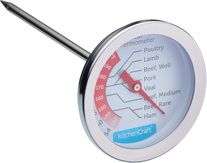 KitchenCraft Stainless Steel Meat Thermometer