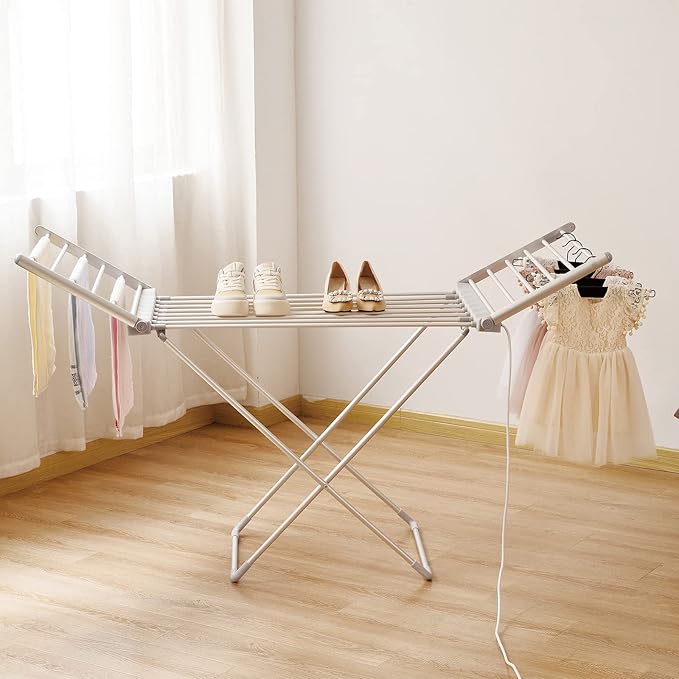 Rainberg Electric heated folding clothes dryer Drying rack