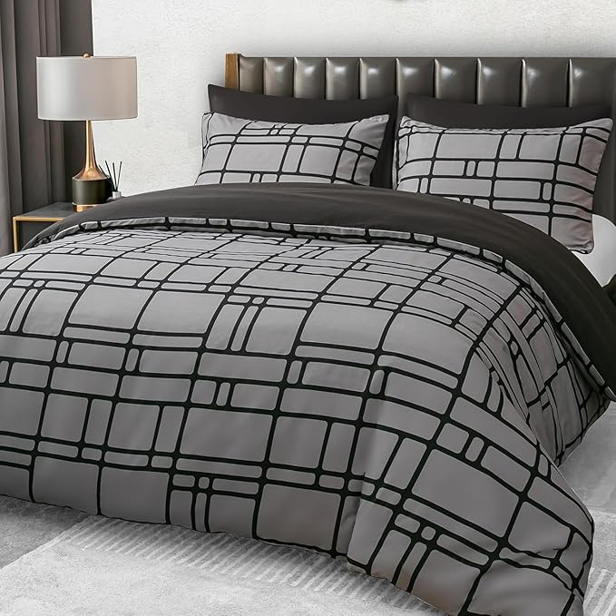 Pamposh Double Duvet Set Premium Brushed Microfiber Duvet Cover