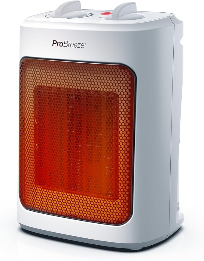 Pro Breeze 2000W Mini Ceramic Fan Heater