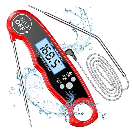 CIRYCASE Meat Thermometers, Fast & Precise Read Food Thermometer 