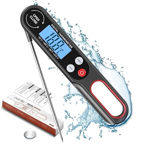 Digital Meat Thermometers for Air Fryers Cooking