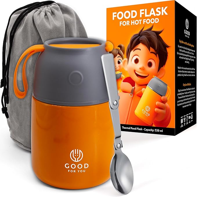 GOOD FOR YOU - Thermal Food flask for hot food, Soup containers