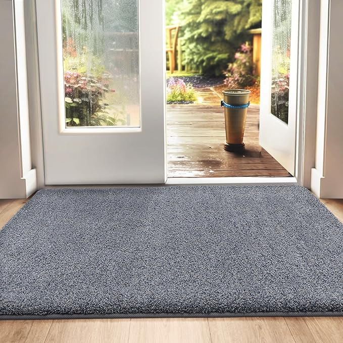 DEXI Dirt Trapper Door Mat, Non-slip Barrier Mats for Indoor