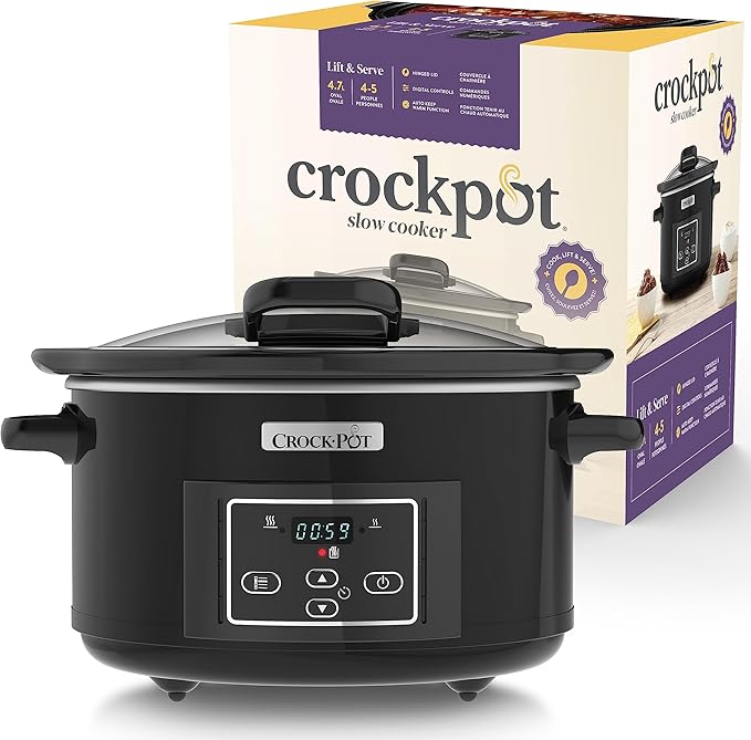 Crock-Pot Lift and Serve Digital Slow Cooker 